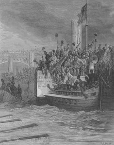 Regattas, The Struggle by Gustave after Dore